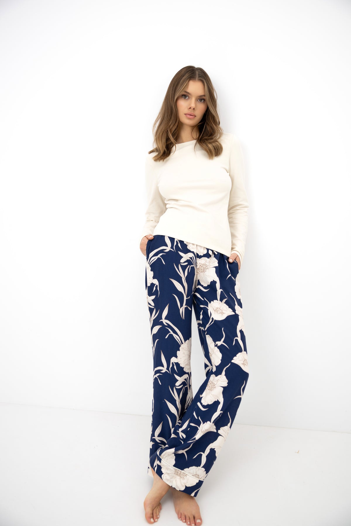 Pijama Largo Mujer Sensis Nolia Suave