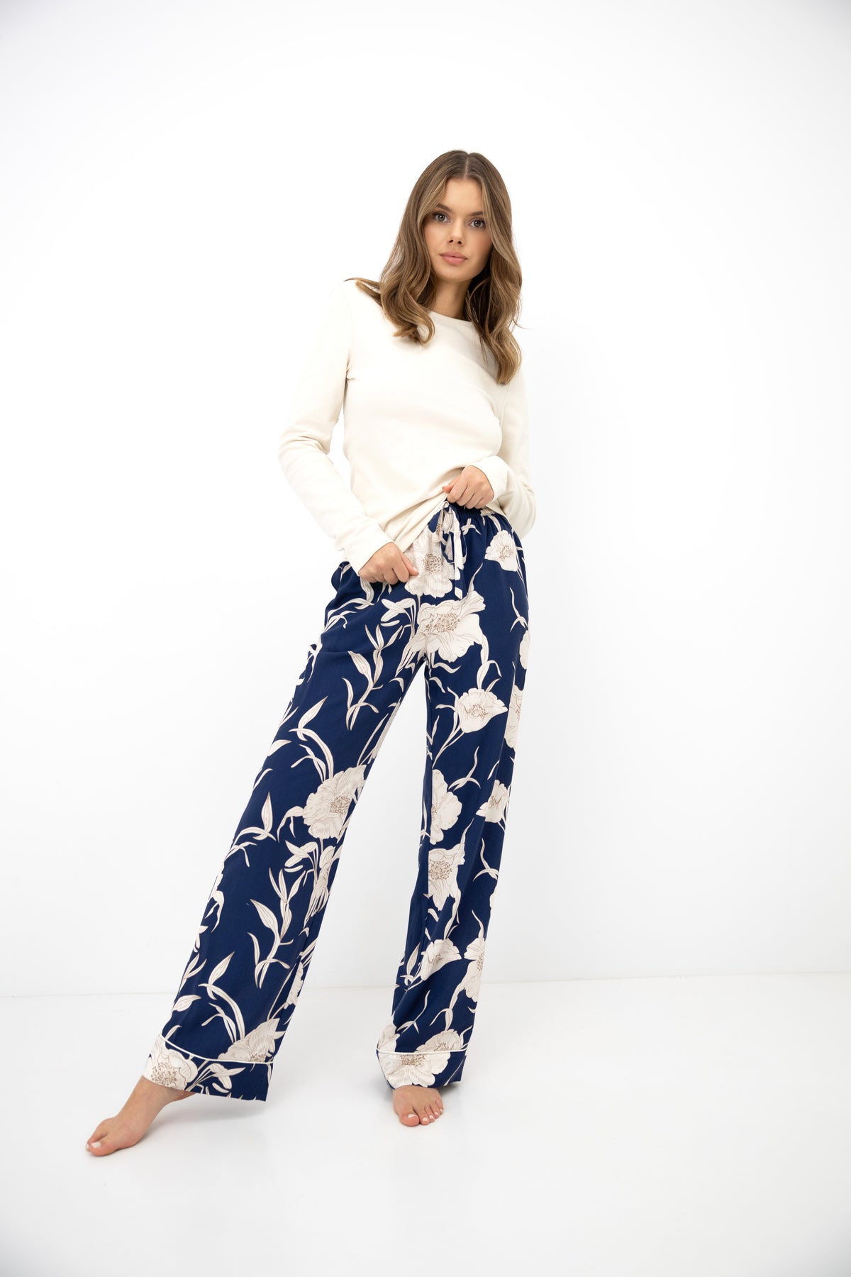 Pijama Largo Mujer Sensis Nolia Suave