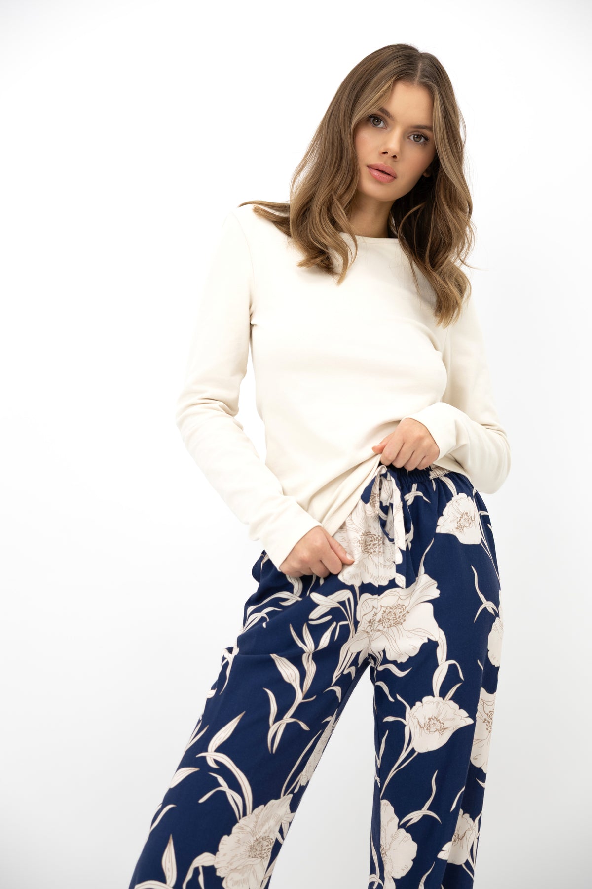 Pijama Largo Mujer Sensis Nolia Suave