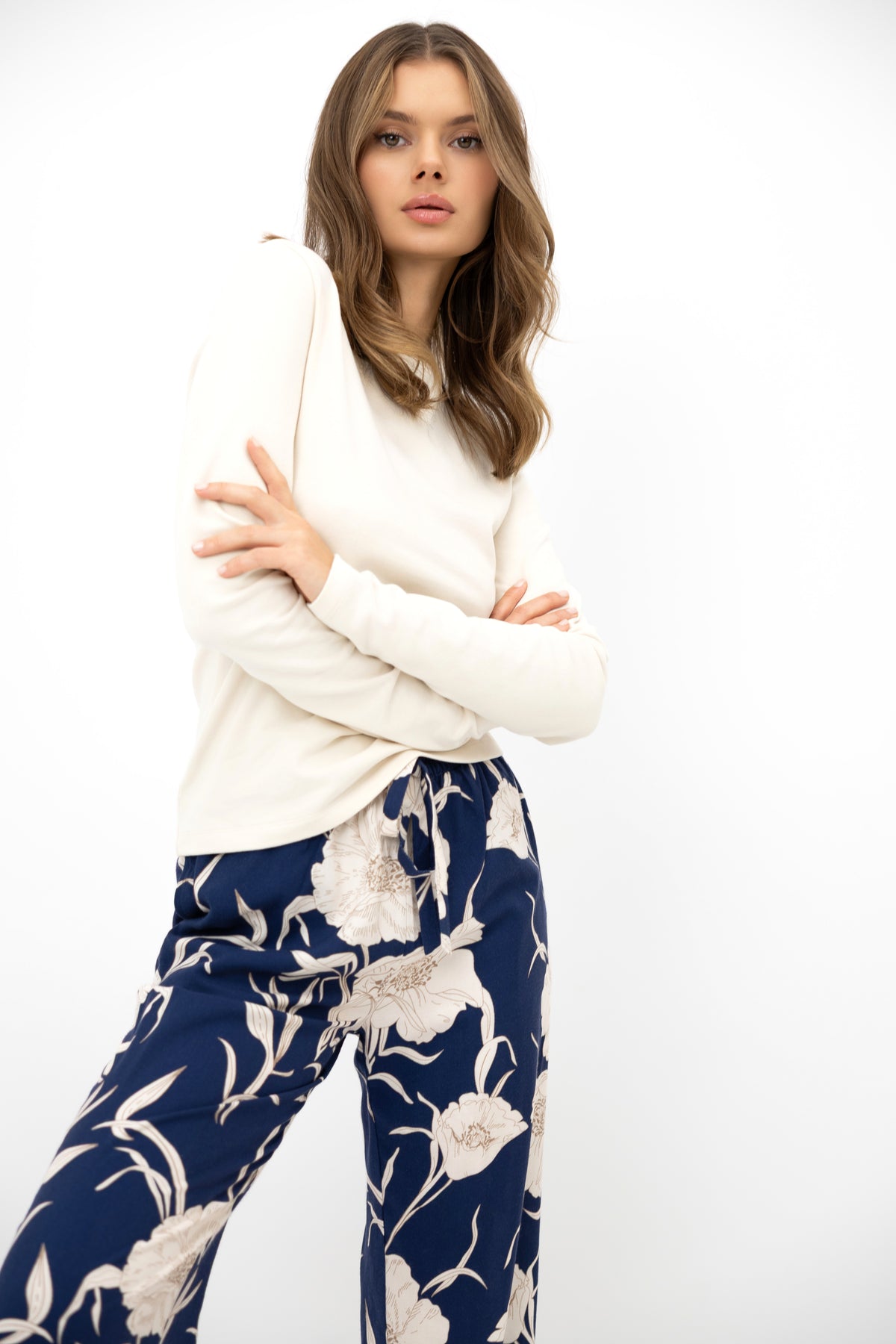 Pijama Largo Mujer Sensis Nolia Suave