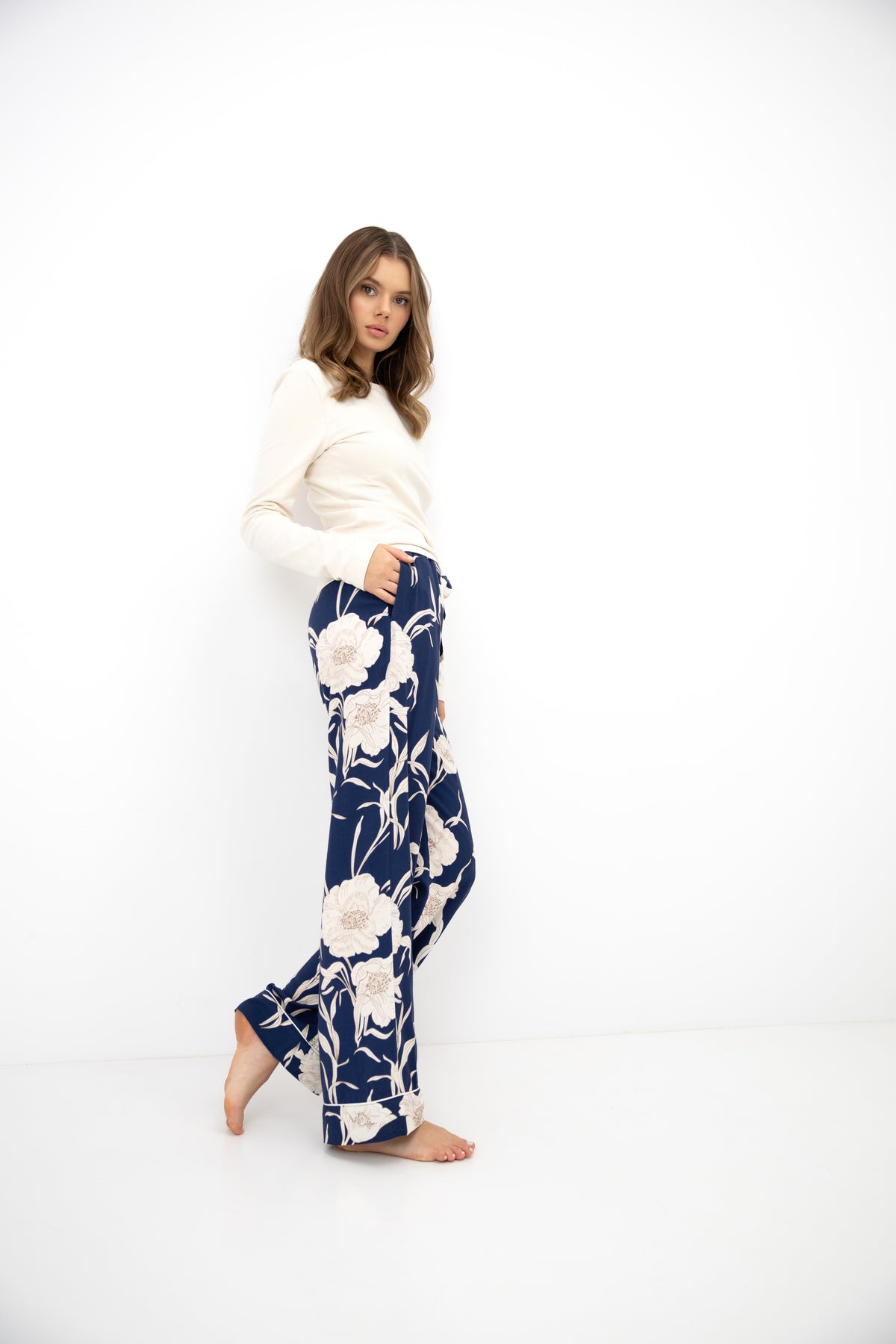 Pijama Largo Mujer Sensis Nolia Suave