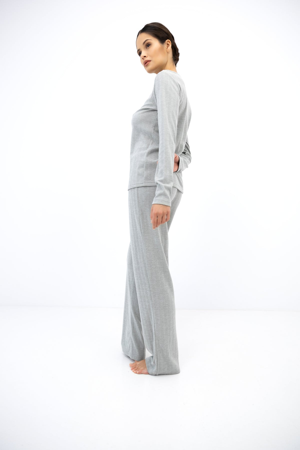 Pijama Mujer Sensis Alira Gris