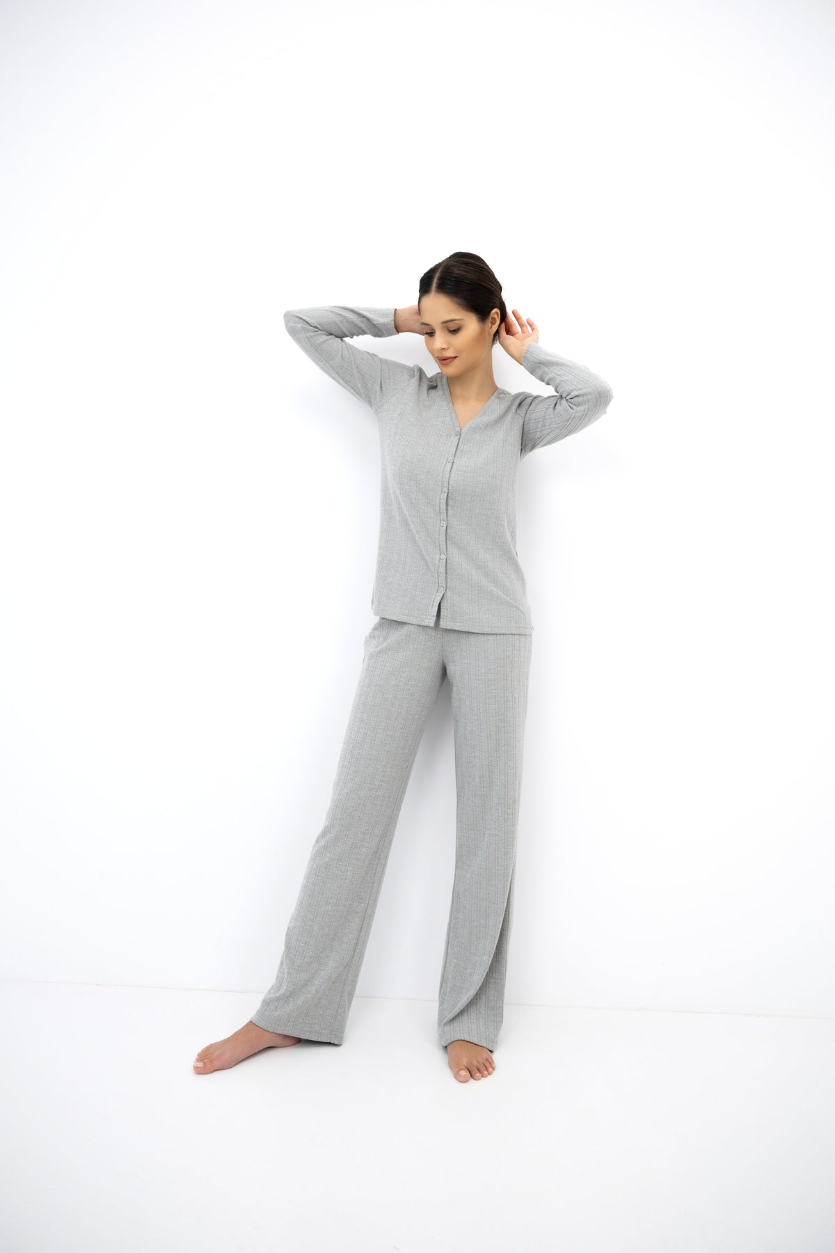 Pijama Mujer Sensis Alira Gris