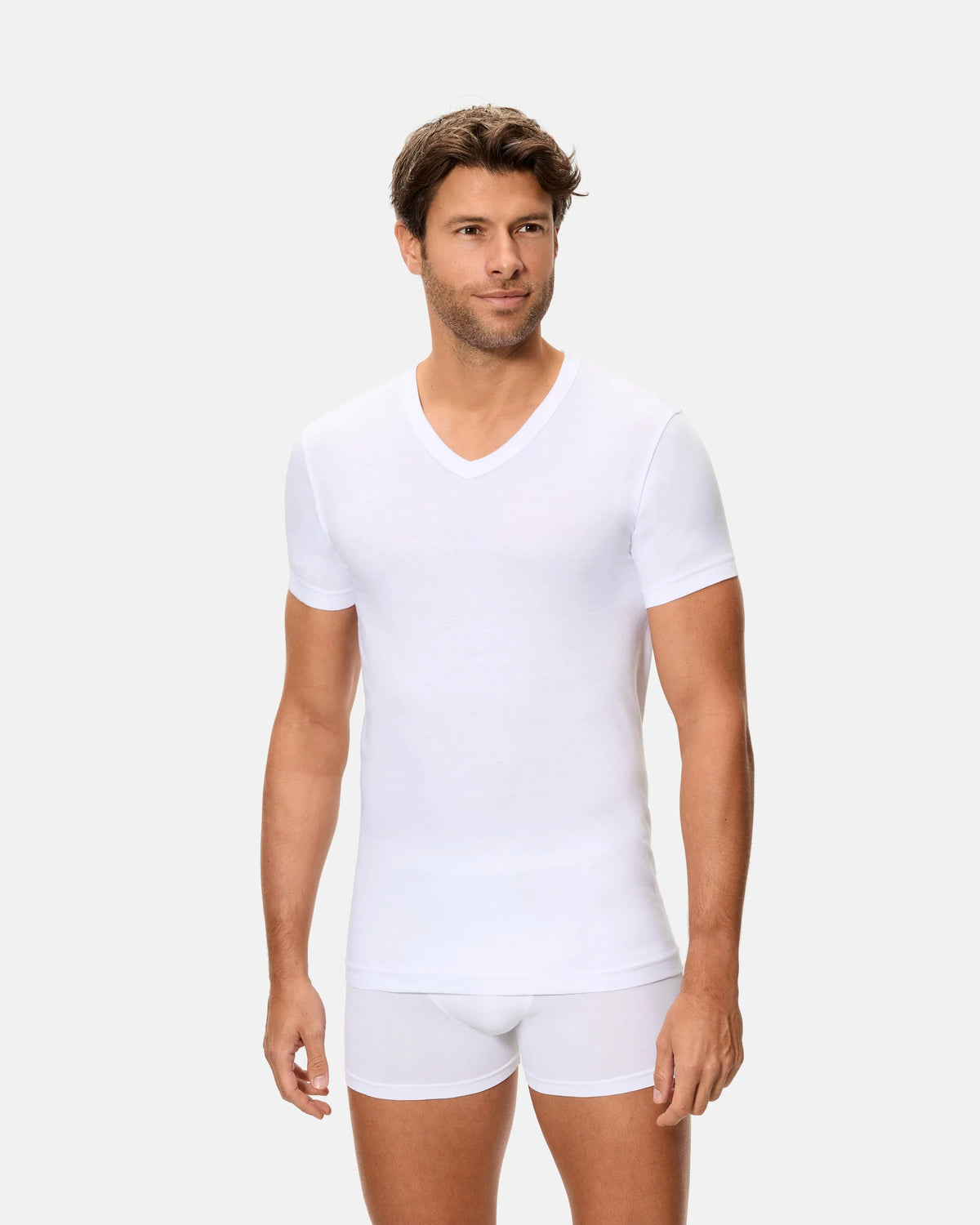 Camiseta Interior Hombre Manga Corta Abanderado