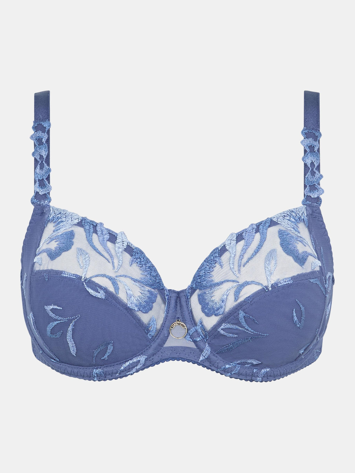 Sujetador Chantelle Majestic Blue Sea con aros - Majestic Very covering underwired bra