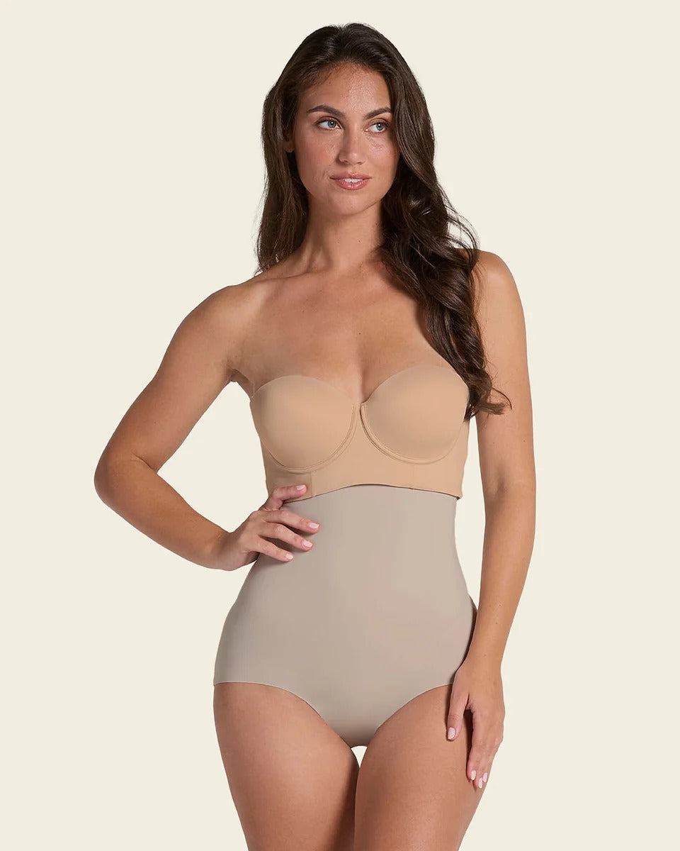 Braga faja de talle alto y control moderado Leonisa 012981